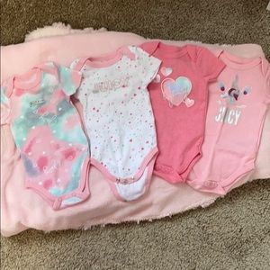 Baby girls Juicy onesies